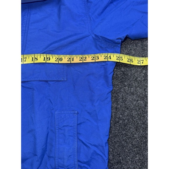 Patagonia Vintage Anorak Pullover Jacket Blue Half Zip Nylon Windbreaker Men's L - Picture 7 of 8